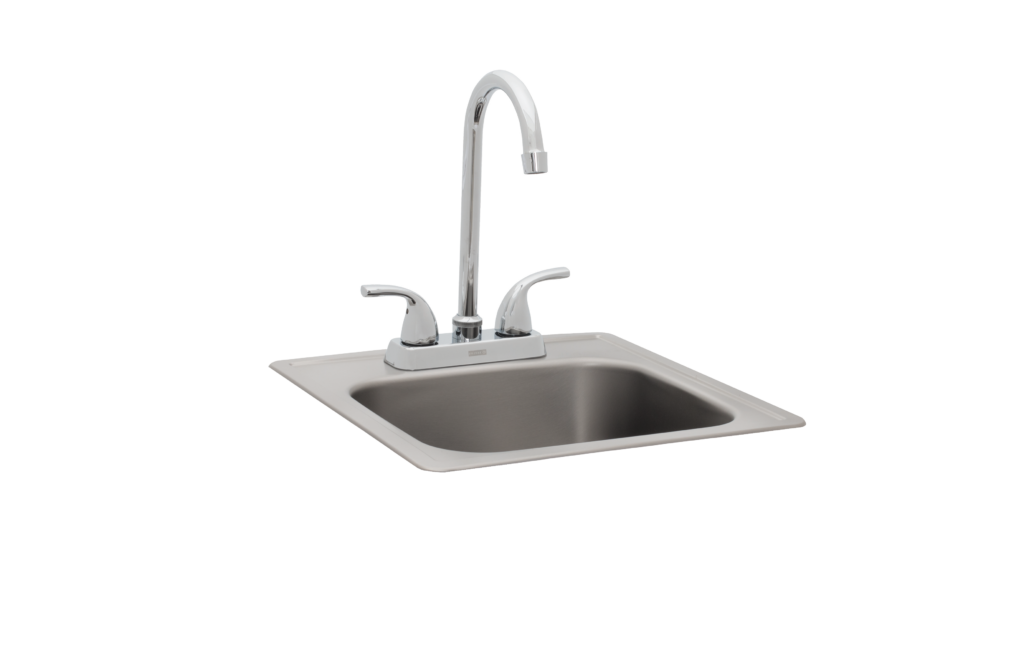 Small StainlessSteel Sink with Faucet Premier BBQ Islands